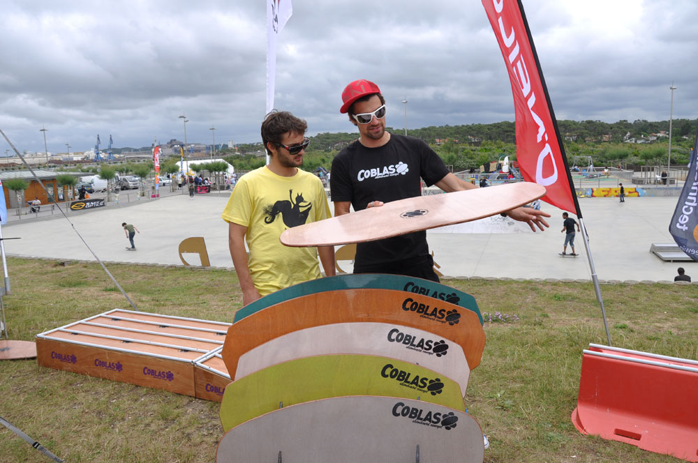 Le stand Coblas Skimboard Concept