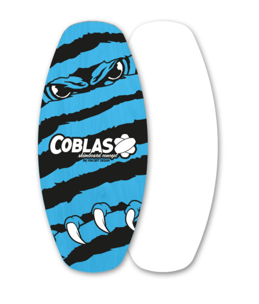 skimboard flat Soap-Blue/Black